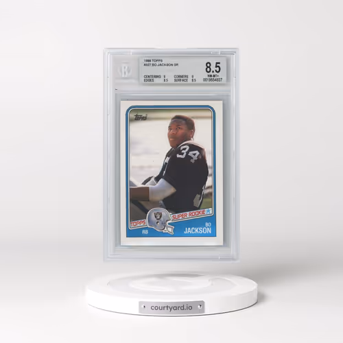 1988 Topps #327 Bo Jackson (BGS 8.5 NM-MT+)