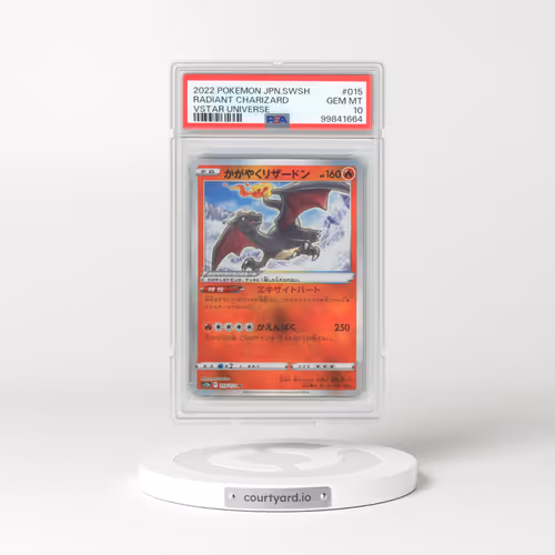2022 Pokémon Sword & Shield Vstar Universe #015 Radiant Charizard - Holo (PSA 10 GEM MINT)