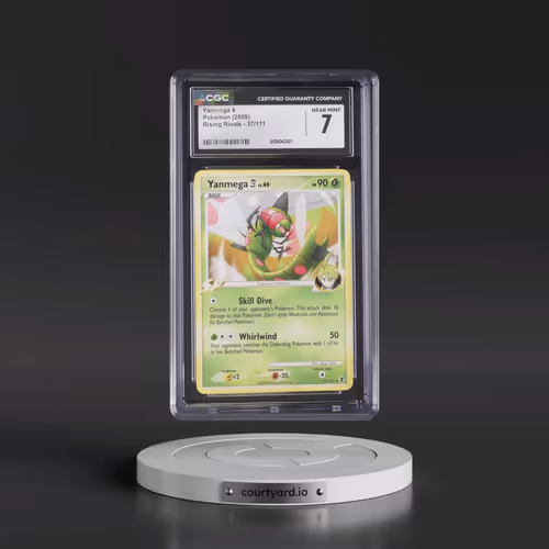 2009 Rising Rivals #37/111 Yanmega 4 (CGC 7 NM)