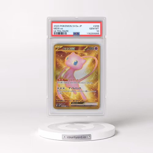 2023 Pokémon Sv2a-Pokemon 151 #208 Mew EX - Holo Ultra Rare (PSA 10 GEM MINT)