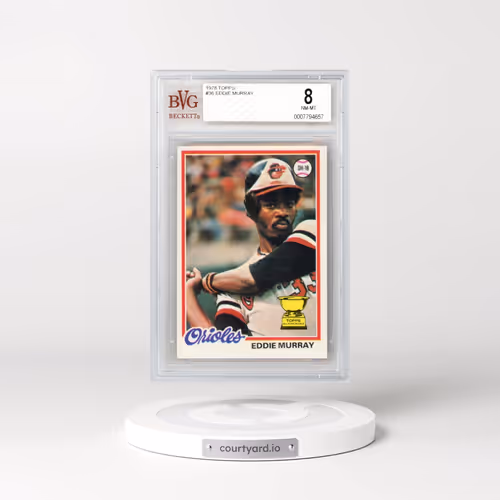 1978 Topps #36 Eddie Murray (BVG 8 NM-MT)