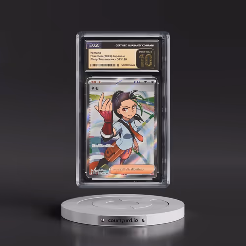 2023 Pokémon Sv4a-Shiny Treasure EX #343 Nemona - Super Rare (CGC 10 PRISTINE)