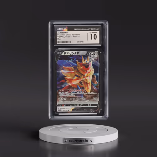2022 VSTAR Universe #103/172 Zamazenta V - Holo (CGC 10 GEM MINT)