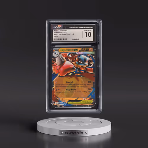 2025 Mega Evolution - MEG EN #077/132 Mega Lucario ex Holo