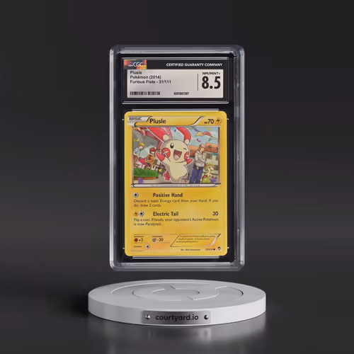 2014 Furious Fists #31/111 Plusle (CGC 8.5 NM-MT+)