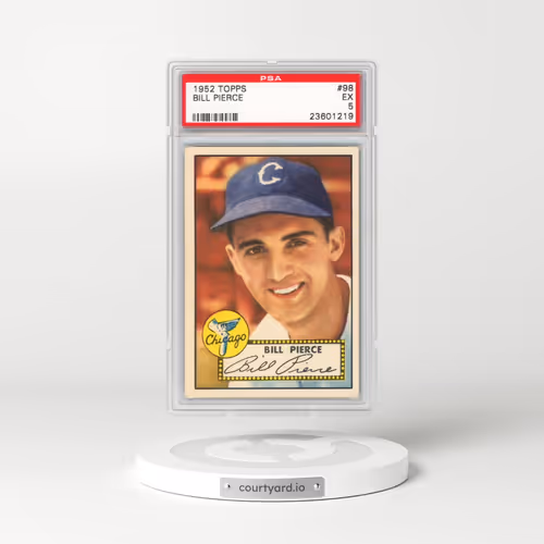 1952 Topps #98 Bill Pierce (PSA 5 EX)