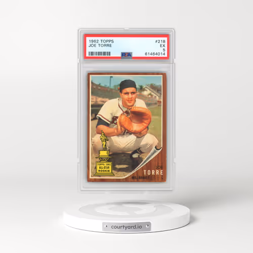 1962 Topps #218 Joe Torre (PSA 5 EX)
