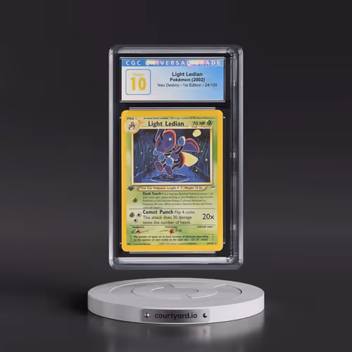 2002 Neo Destiny #24/105 Light Ledian - 1st Edition 1st Edition (CGC 10 PRISTINE)
