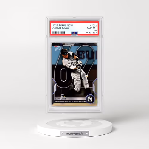 2022 Topps Now #1012 Aaron Judge (PSA 10 GEM MINT)