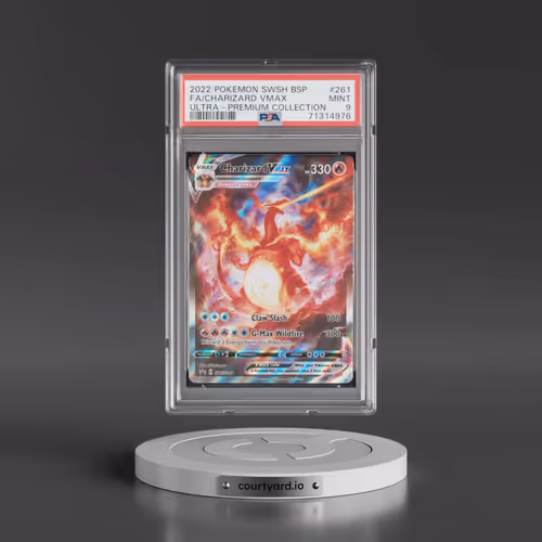 2022 Pokémon Swsh Black Star Promo #261 Charizard Vmax - Full Art Sword & Shield Ultra-Premium Colle