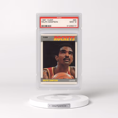 1987 Fleer #95 Ralph Sampson (PSA 9 MINT)