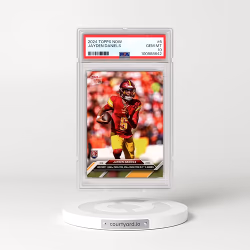 2024 Topps Now #6 Jayden Daniels (PSA 10 GEM MINT)