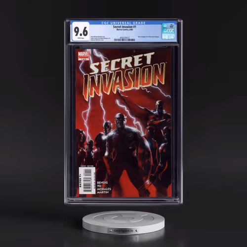Secret Invasion #1 CGC 9.6 White Pages (Marvel Comics, 6/08) - Universal