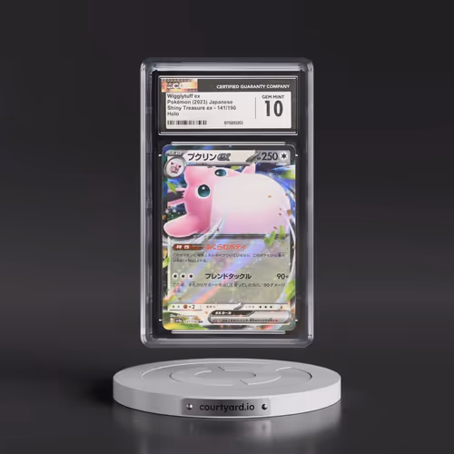 2023 Shiny Treasure ex #141/190 Wigglytuff ex - Holo (CGC 10 GEM MINT)