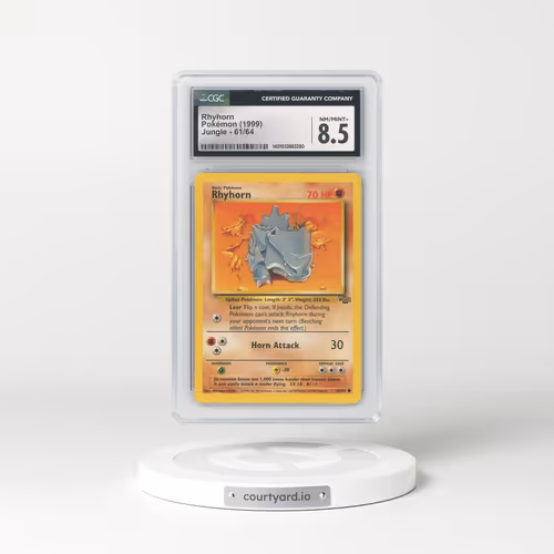 1999 Jungle #61 Rhyhorn (CGC 8.5 NM-MT+)