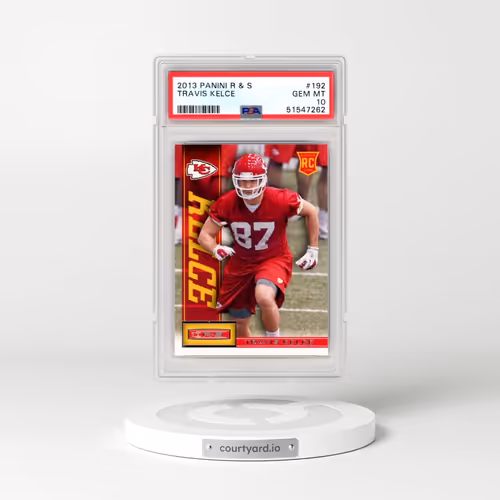 2013 Panini Rookies & Stars #192 Travis Kelce (PSA 10 GEM MINT)