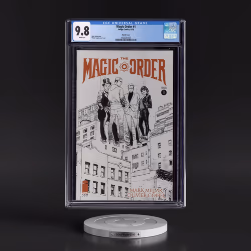 Magic Order #1 CGC 9.8 White Pages (Image Comics, 6/18) - Universal Variant Cover