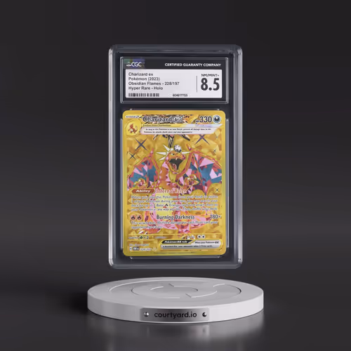 2023 Obsidian Flames - OBF EN #228/197 Charizard ex - Hyper Rare Holo (CGC 8.5 NM-MT+)