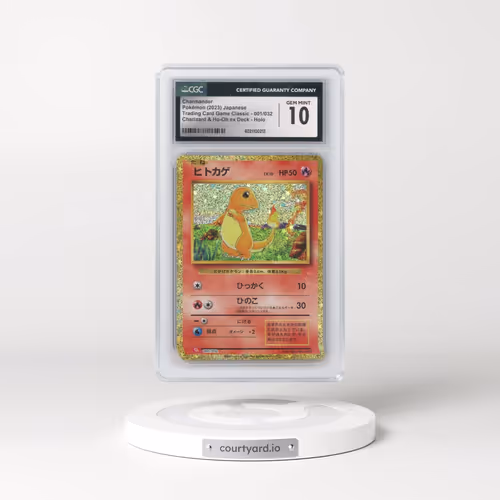 2023 Trading Card Game Classic - CLF, CLL, CLK #001/032 Charmander - Charizard & Ho-Oh ex Deck -