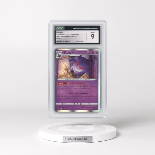 2021 Dark Phantasma #023/071 Gengar - Holo (CGC 9 MINT)