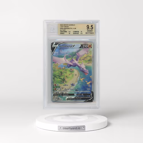 2022 Lost Origin #180 Aerodactyl V - Holo (BGS 9.5 GEM MINT)