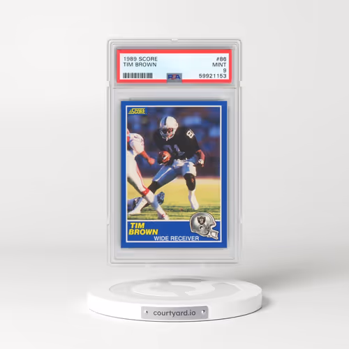 1989 Score #86 Tim Brown (PSA 9 MINT)