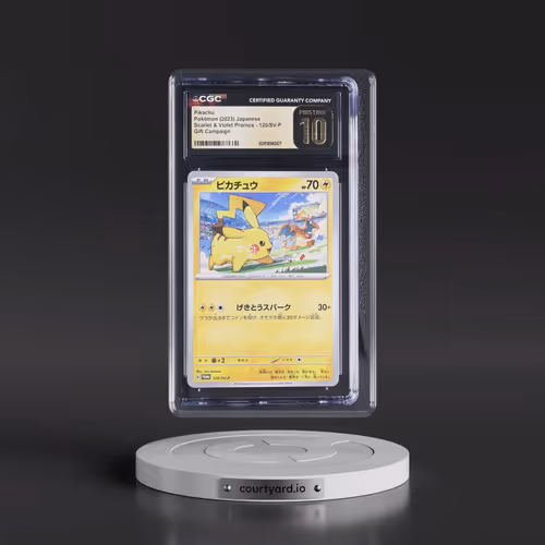 2022 Scarlet & Violet Promos #120/SV-P Pikachu - Gift Campaign (CGC 10 PRISTINE)