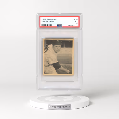 1948 Bowman #26 Frank Shea (PSA 5 EX)