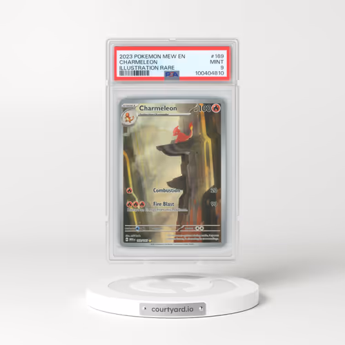 2023 Pokémon Mew EN-151 #169 Charmeleon - Illustration Rare (PSA 9 MINT)