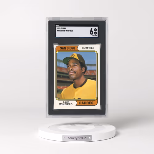 1974 Topps #456 Dave Winfield (SGC 6 EX-MT)