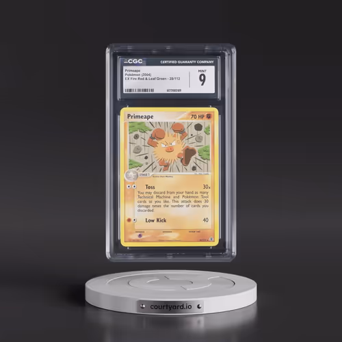 2004 EX Fire Red & Leaf Green #28/112 Primeape (CGC 9 MINT)