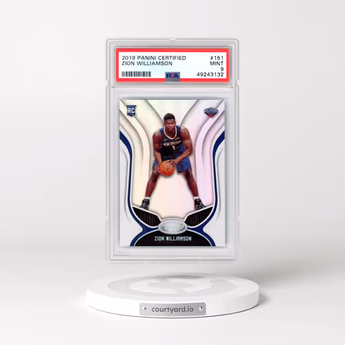 2019 Panini Certified #151 Zion Williamson (PSA 9 MINT)