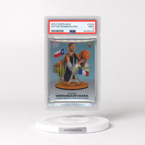 2023 Topps Now #VW4 Victor Wembanyama (PSA 9 MINT)