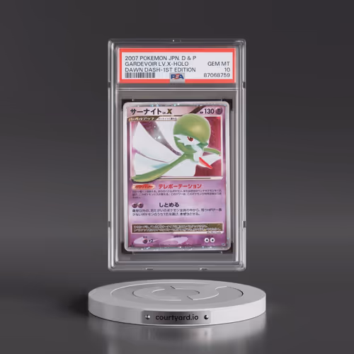 2007 Pokémon Diamond & Pearl Dawn Dash Gardevoir LV.X - 1st Edition Holo (PSA 10 GEM MINT)