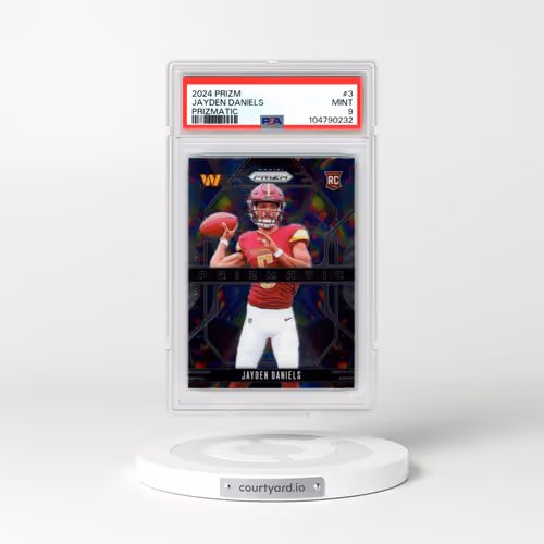 2024 Panini Prizm Prizmatic #3 Jayden Daniels (PSA 9 MINT)