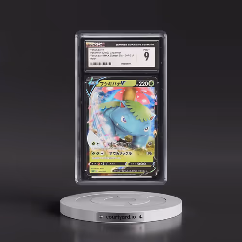 2020 Venusaur VMAX Starter Set #001/021 Venusaur V - Holo (CGC 9 MINT)
