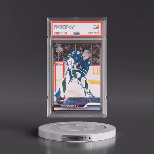 2023 Upper Deck #485 Arturs Silovs (PSA 9 MINT)
