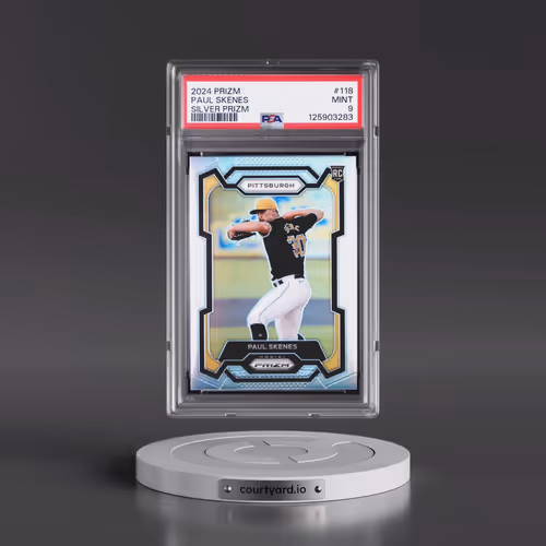 2024 Panini Prizm #118 Paul Skenes - Silver Prizm (PSA 9 MINT)