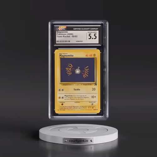 1999 Team Rocket #60/82 Magnemite (CGC 5.5 EX+)