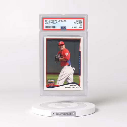 2014 Topps Update #US54 Mike Trout (PSA 10 GEM MINT)