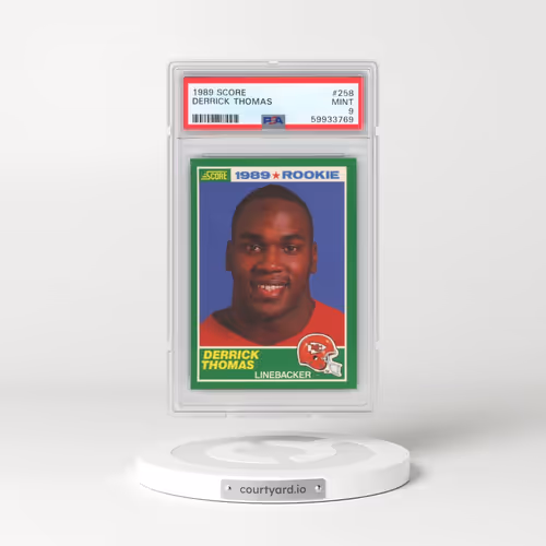 1989 Score #258 Derrick Thomas (PSA 9 MINT)