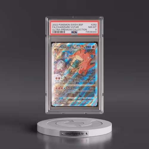 2022 Pokémon Swsh Black Star Promo #262 Charizard Vstar - Full Art Sword & Shield Ultra-Premium Coll