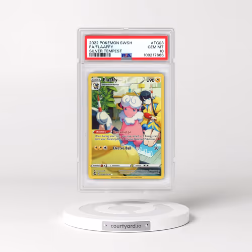 2022 Pokémon Sword & Shield Silver Tempest #TG03 Flaaffy - Full Art (PSA 10 GEM MINT)