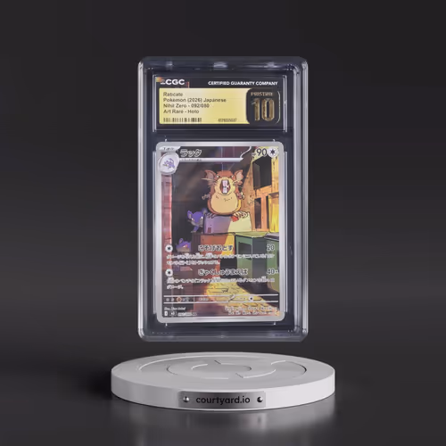 2026 Nihil Zero - M3 #092/080 Raticate - Art Rare Holo (CGC 10 PRISTINE)
