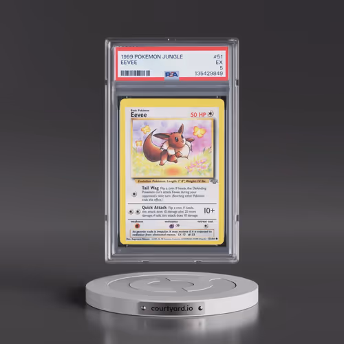 1999 Pokémon Jungle #51 Eevee (PSA 5 EX)