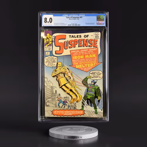 Tales of Suspense #47 CGC 8.0 Off-white to White Pages (Marvel Comics, 11/63) - Universal