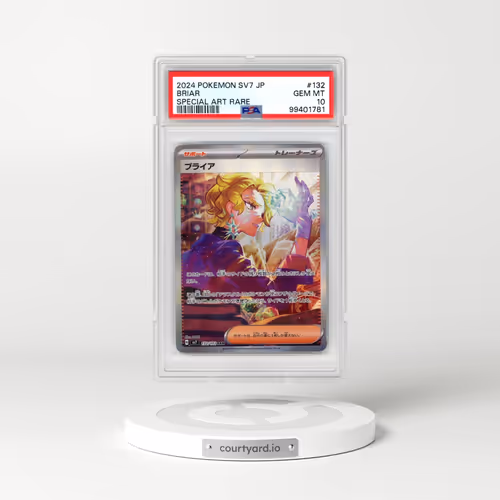 2024 Pokémon SV7-Stellar Miracle #132 Briar - Special Art Rare (PSA 10 GEM MINT)