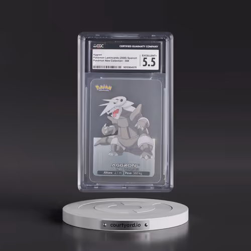 2006 Pokémon New Collection (2006)(2005 on Card) #066 Aggron (CGC 5.5 EX+)