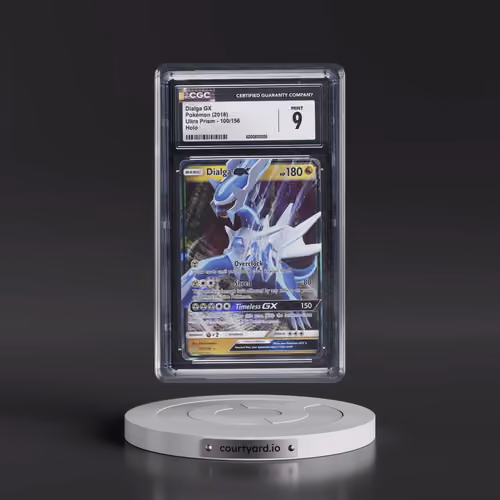 2018 Ultra Prism #100/156 Dialga GX Holo