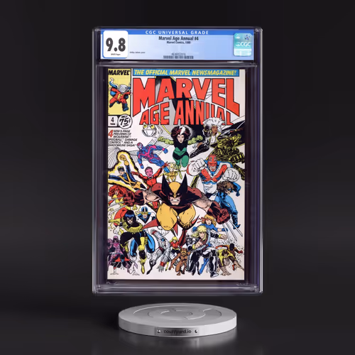 Marvel Age Annual #4 CGC 9.8 White Pages (Marvel Comics, 1988) - Universal